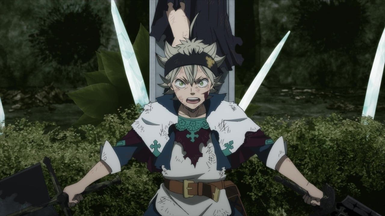 Banner da primeira temporada do anime Black Clover