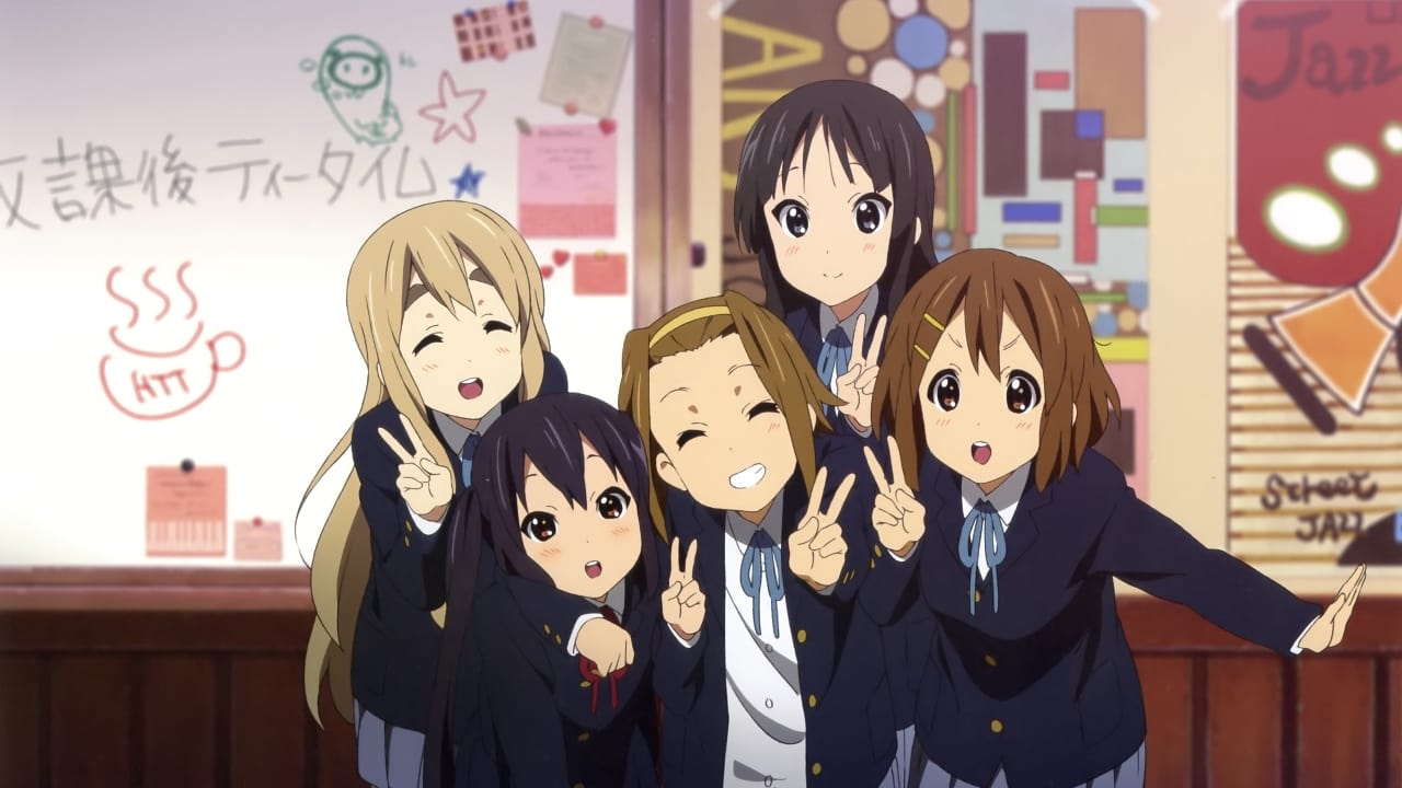 Banner da primeira temporada do Anime K-ON!