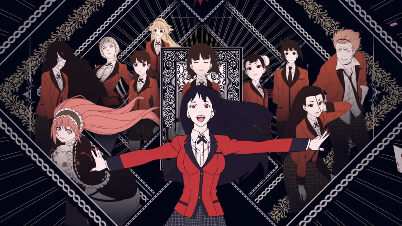 Banner da segunda temporada do anime Kakegurui