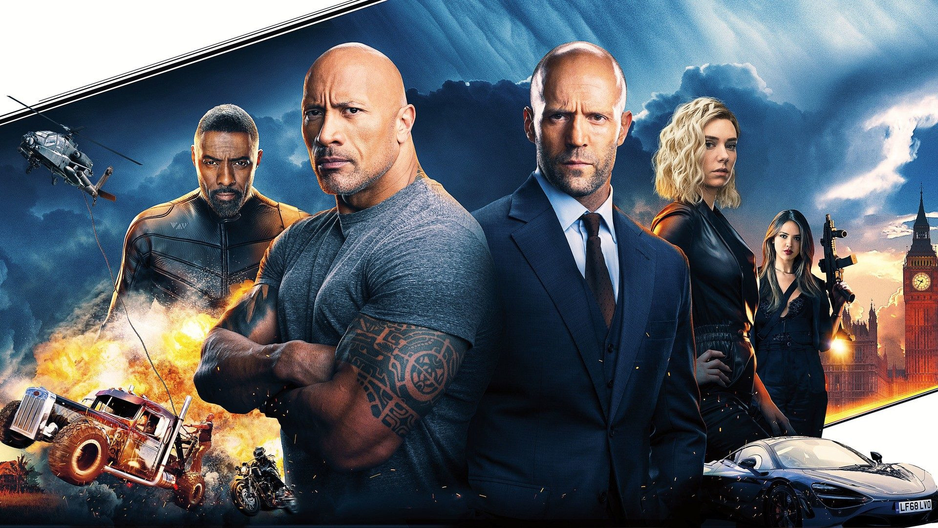 Banner do Filme Velozes e Furiosos Hobbs e Shaw